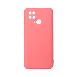 Capa de Silicone com Moldura de Câmera para Xiaomi Redmi 10c Rosa Capa de Silicone com Moldura de Câmera para Xiaomi Redmi 10c Rosa